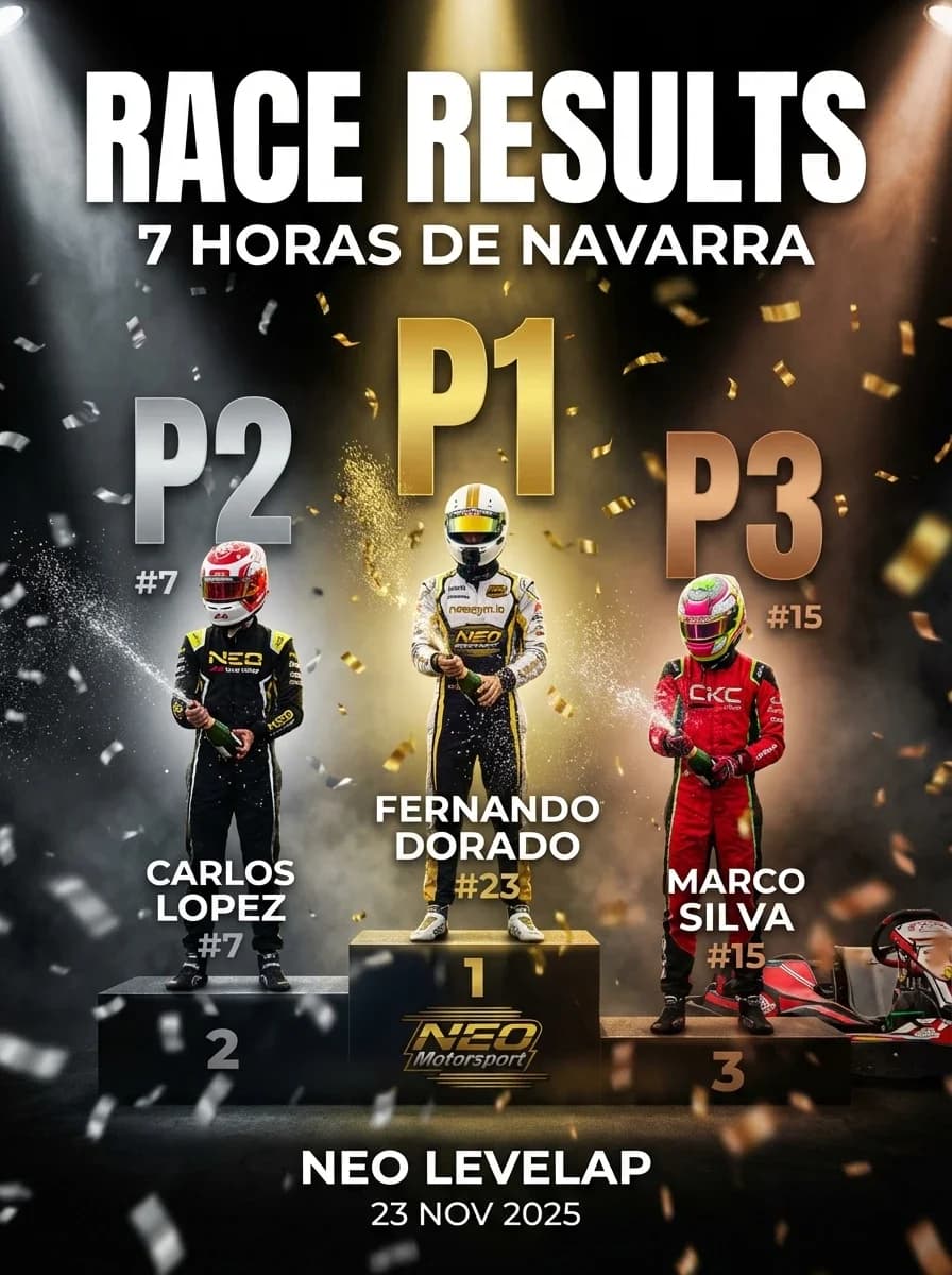 Resultados (Top 3) poster example